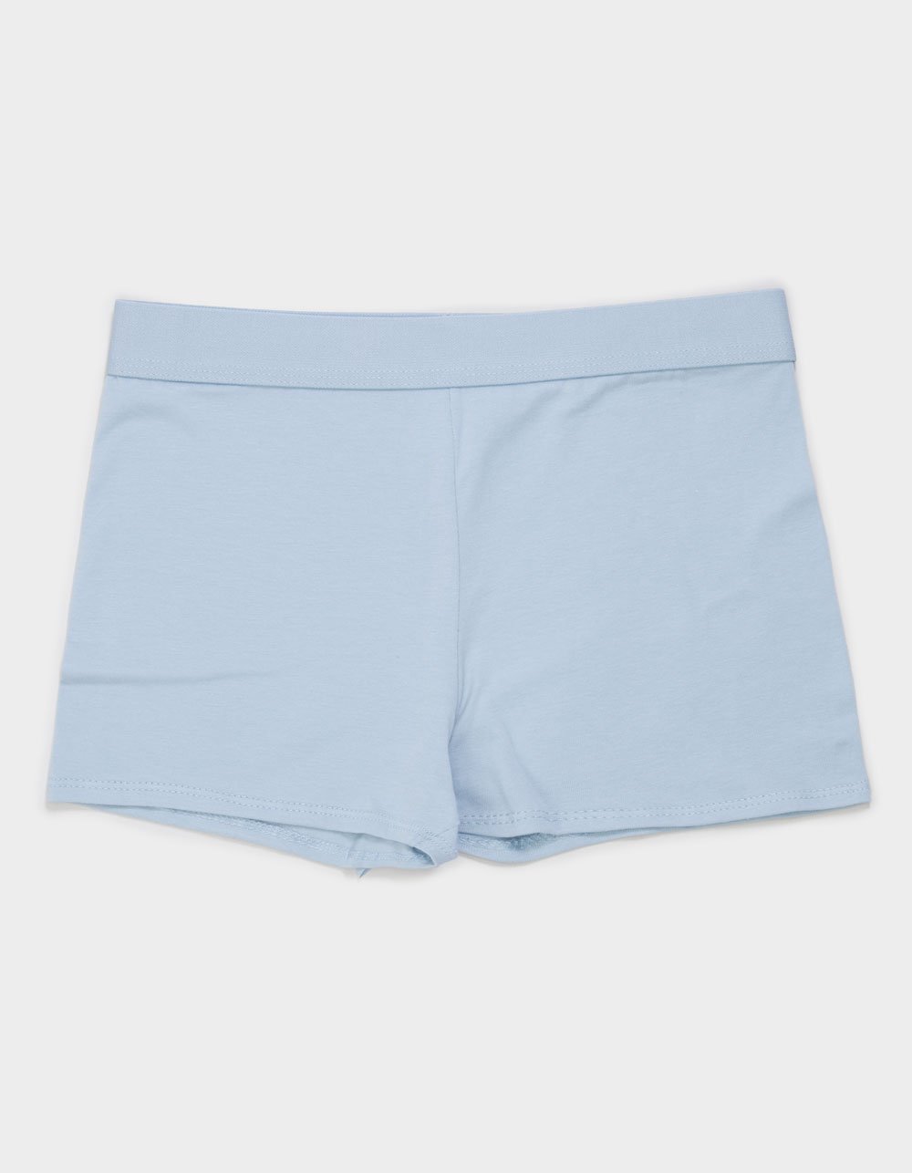 FULL TILT Waistband Cotton Boyshorts - LIGHT BLUE