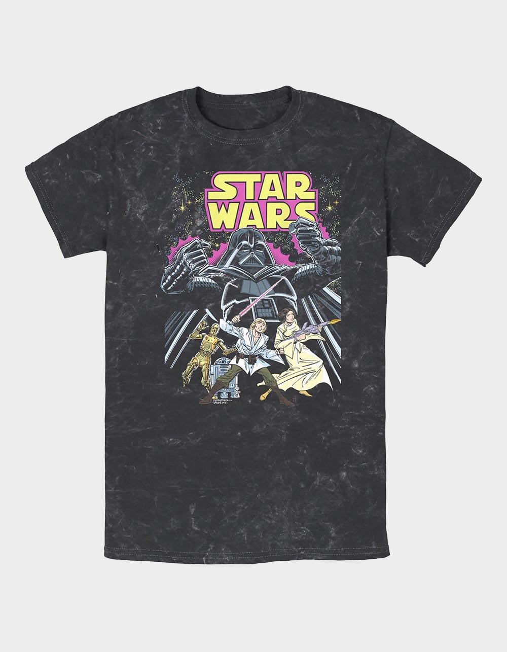 STAR Wars Comic Unisex Tee - BLACK