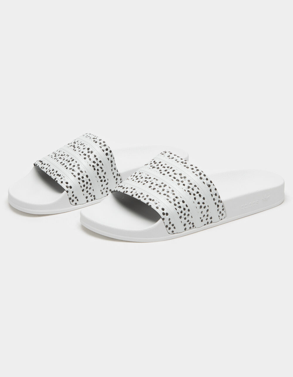 ADIDAS Adilette Womens Slide Sandals WHITE Tillys