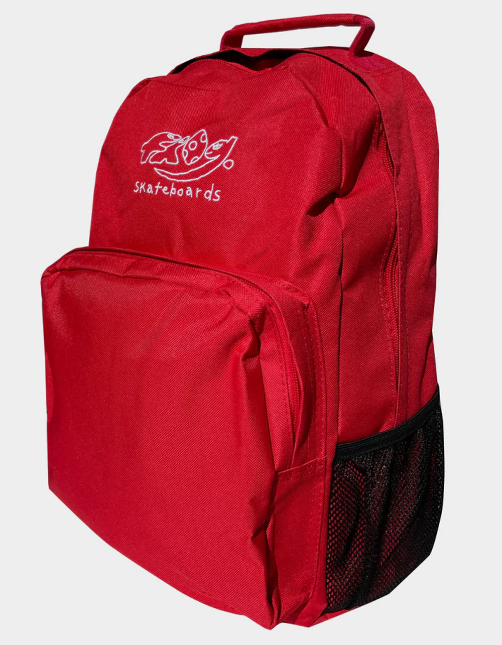 FROG SKATEBOARDS Dino Logo Backpack - RED