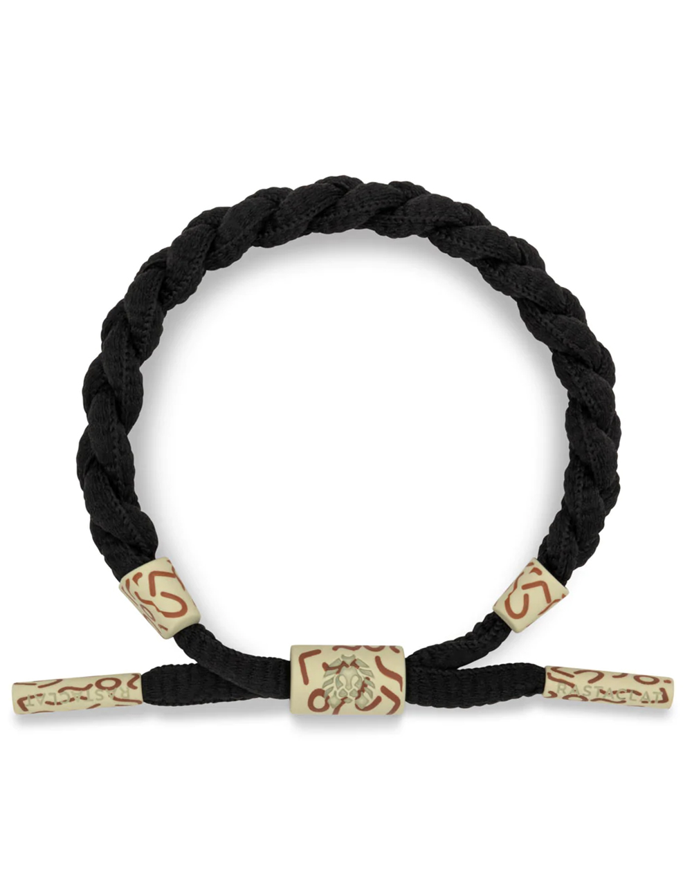 RASTACLAT Avant Construction Braided Bracelet BLACK Tillys