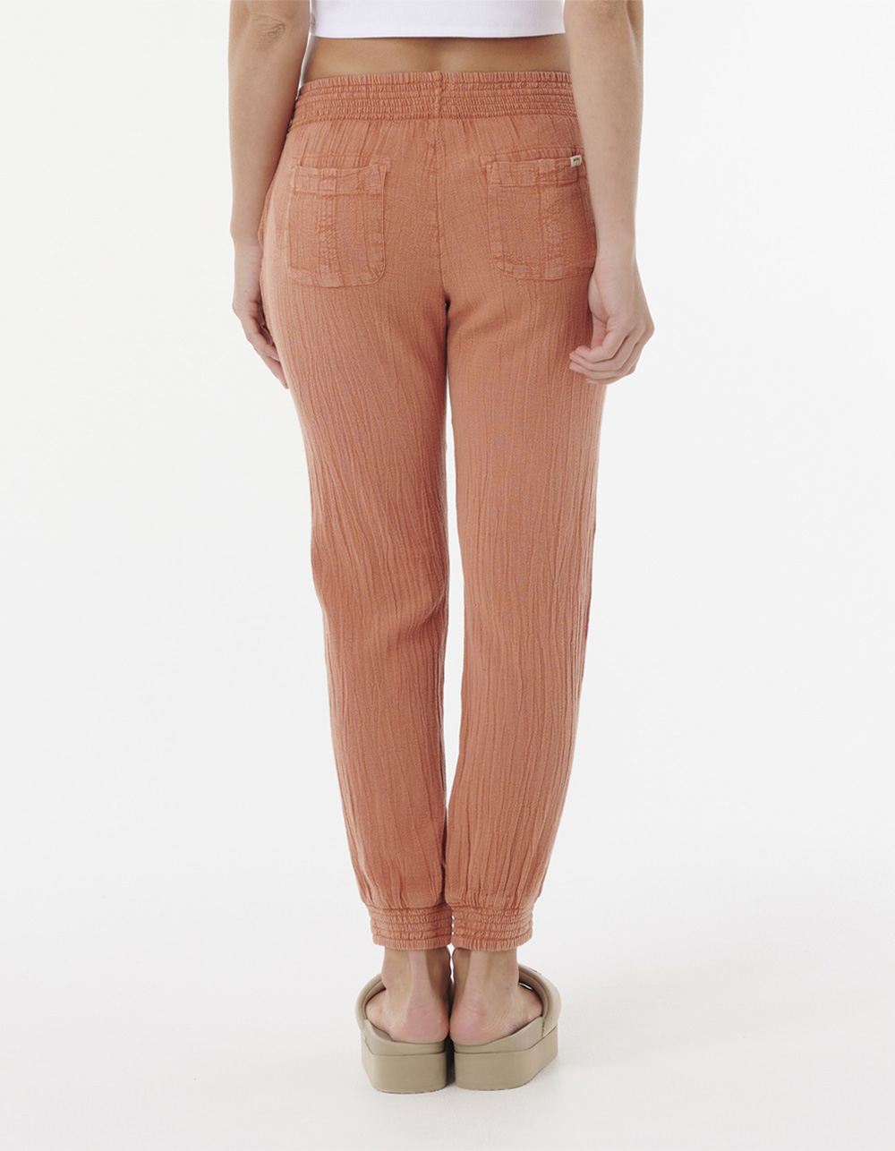 RIP CURL Classic Surf Womens Pants - BRICK