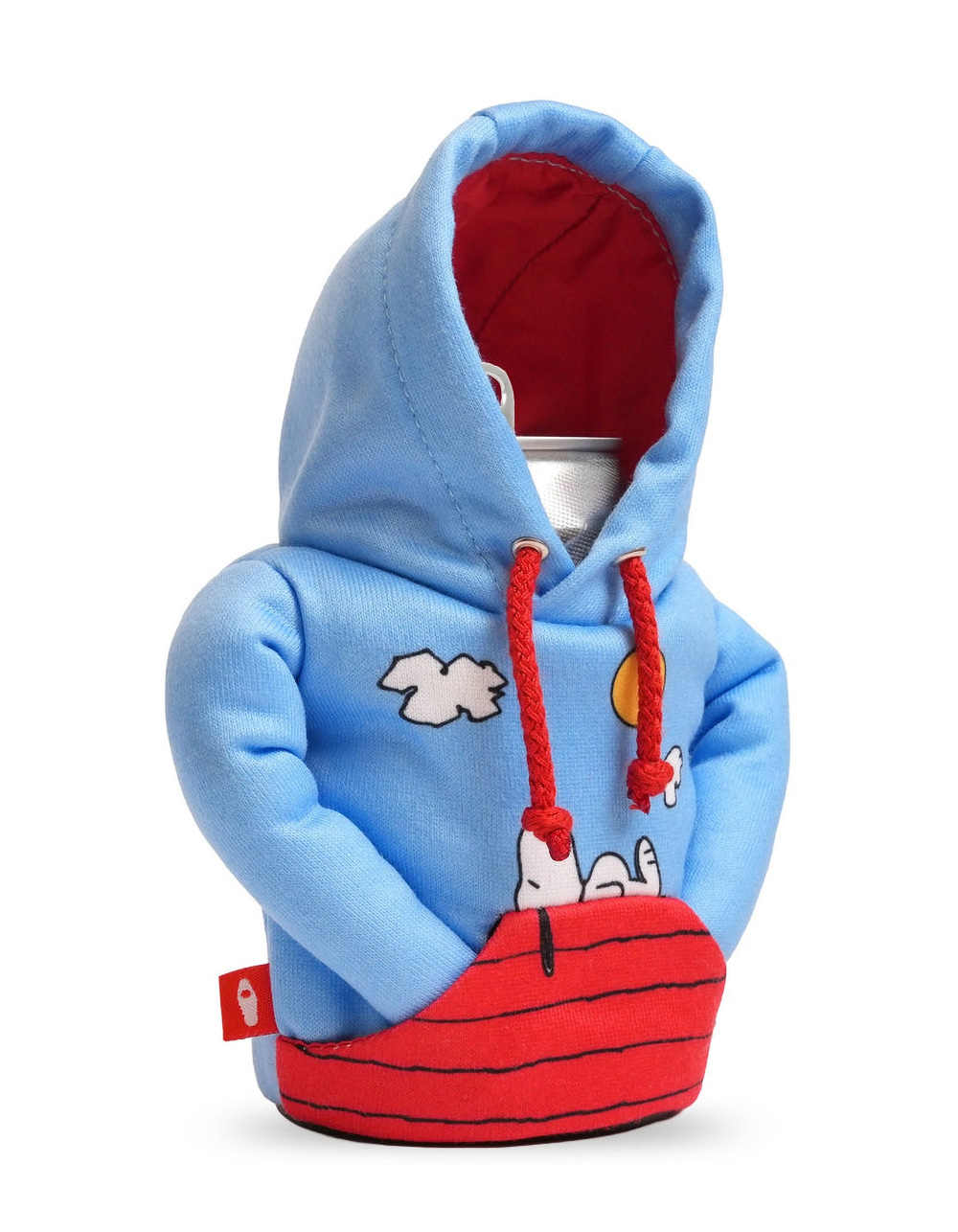 PUFFIN DRINKWEAR x Peanuts Blue Sky Snoopy Hoodie 12-16 oz Can Cooler - MULTI