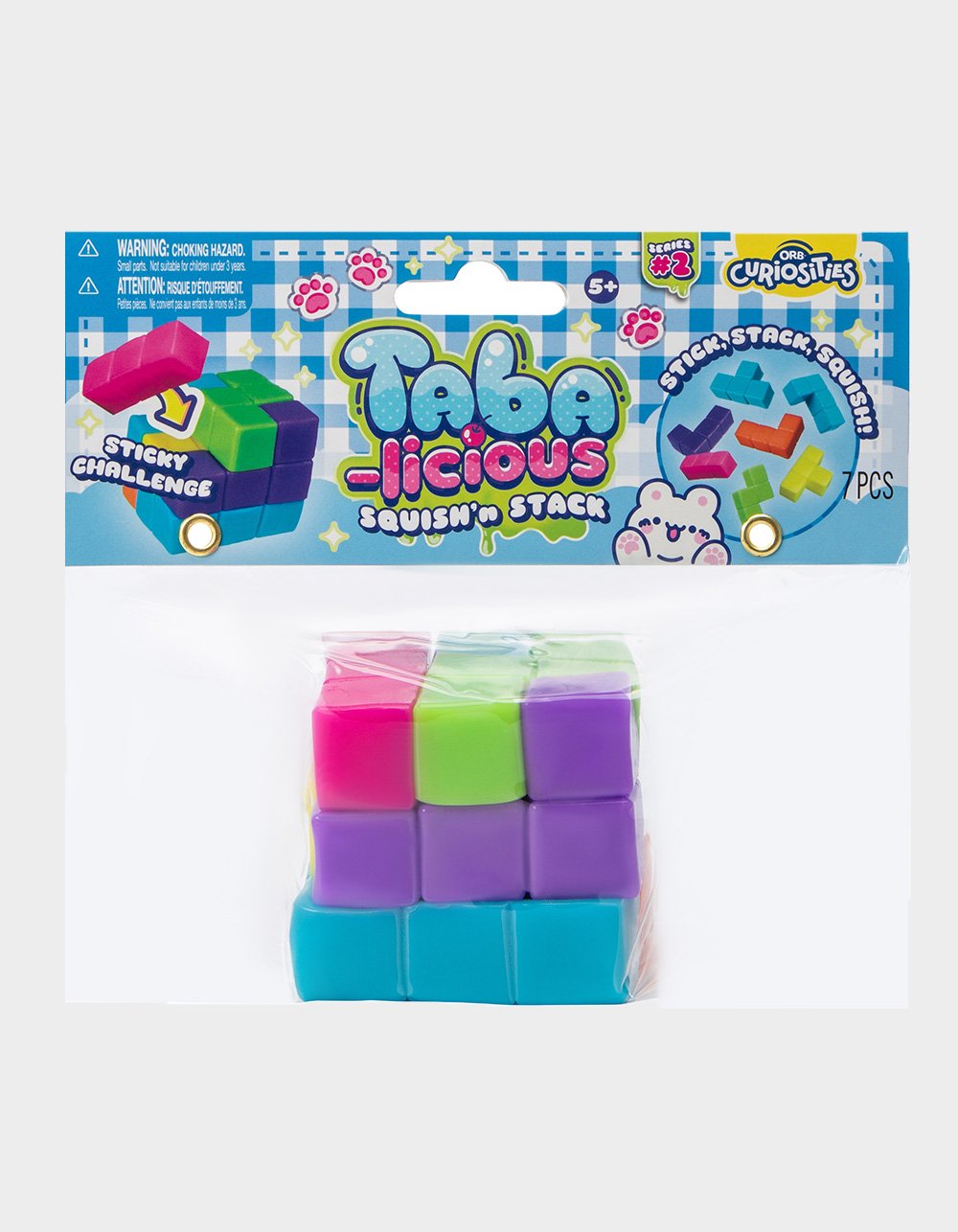 Taba-Licious Squish'N Stack Toy - MULTI