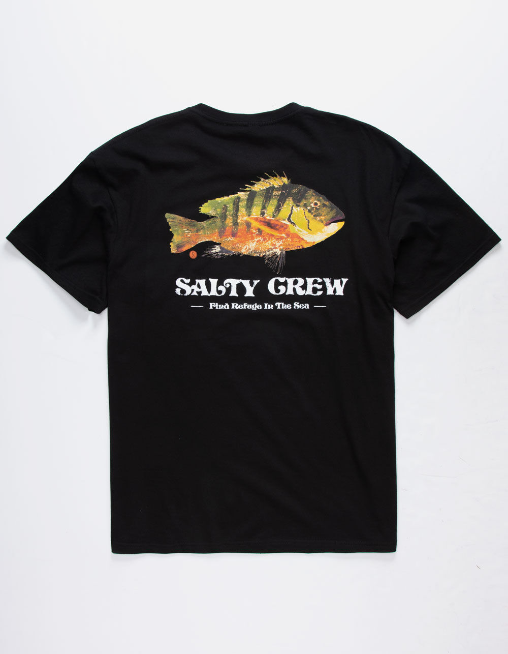 SALTY CREW Pargo Mens Black T-Shirt image number 0