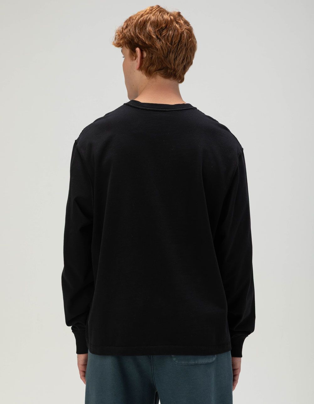 RSQ Mens Long Sleeve Boxy Tee