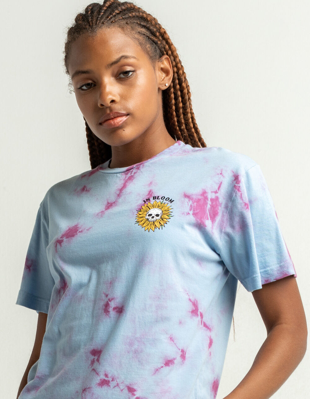 LAST CALL CO. In Bloom Womens Oversized Tee - BLUCO | Tillys