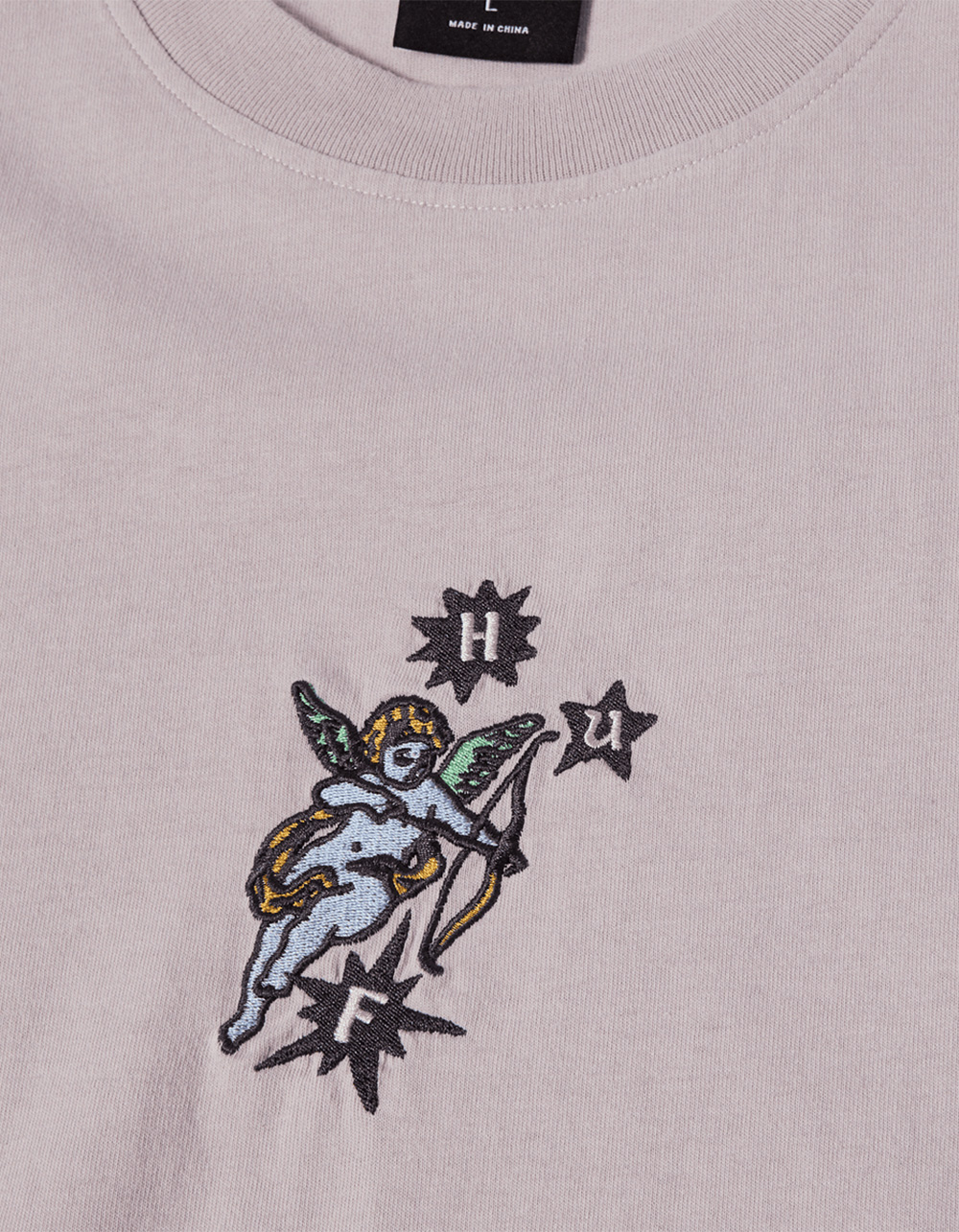 HUF Cupid Mens Washed Tee - LT PURPLE