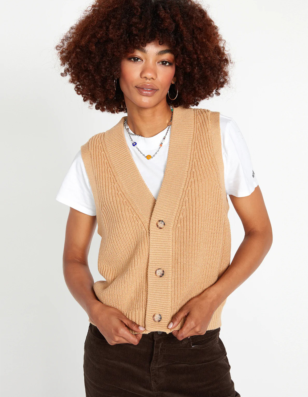 In Vestible Womens Sweater HAZELNUT Tillys