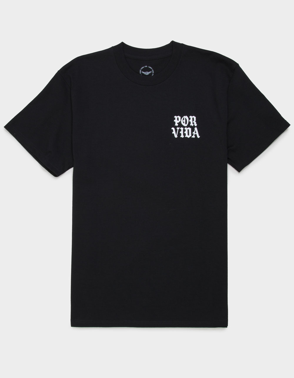 LAST CALL CO. Keeps Por Vida Mens Tee - BLACK