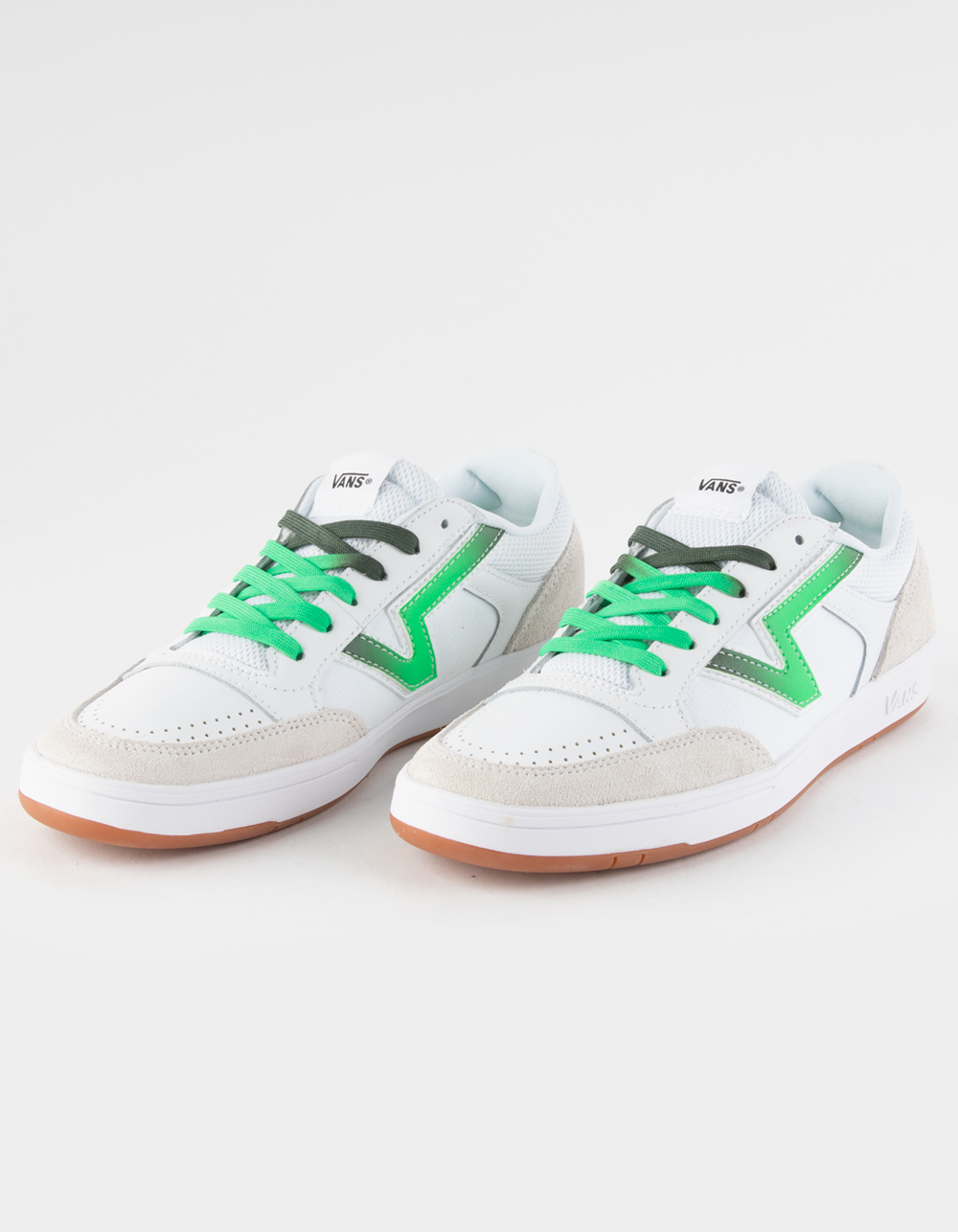 VANS Lowland CC Mens Shoes - WHT/GREEN 