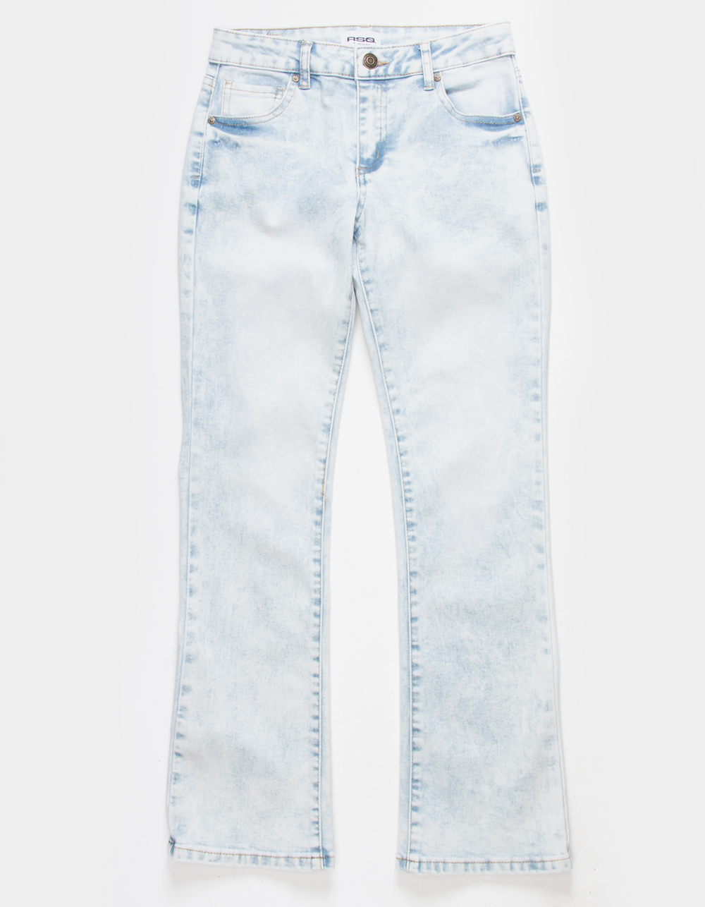 RSQ Girls Low Rise Flare Jeans LIGHT WASH Tillys