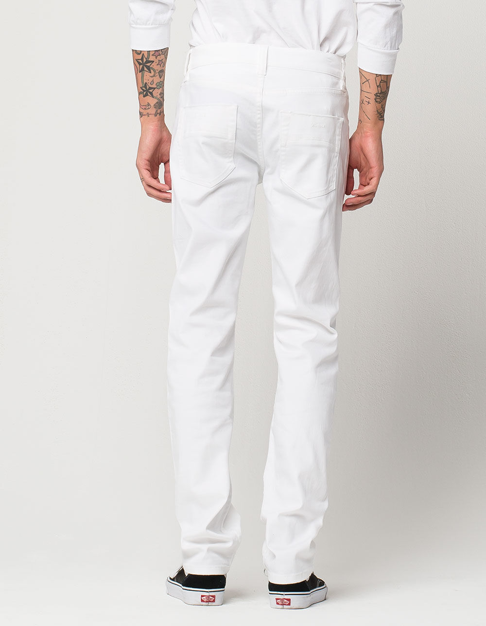 RSQ New York Mens Slim Straight Stretch Jeans image number 3