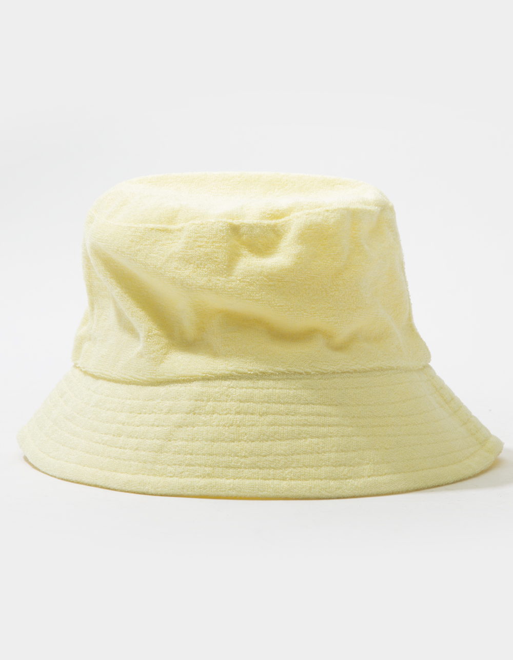 DAVID AND YOUNG Terry Cloth Womens Bucket Hat YELLOW Tillys