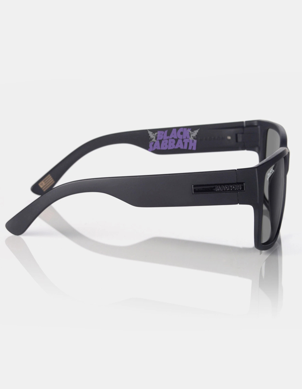 MADSON Classico Black Sabbath Gray Polarized Sunglasses - BLACK