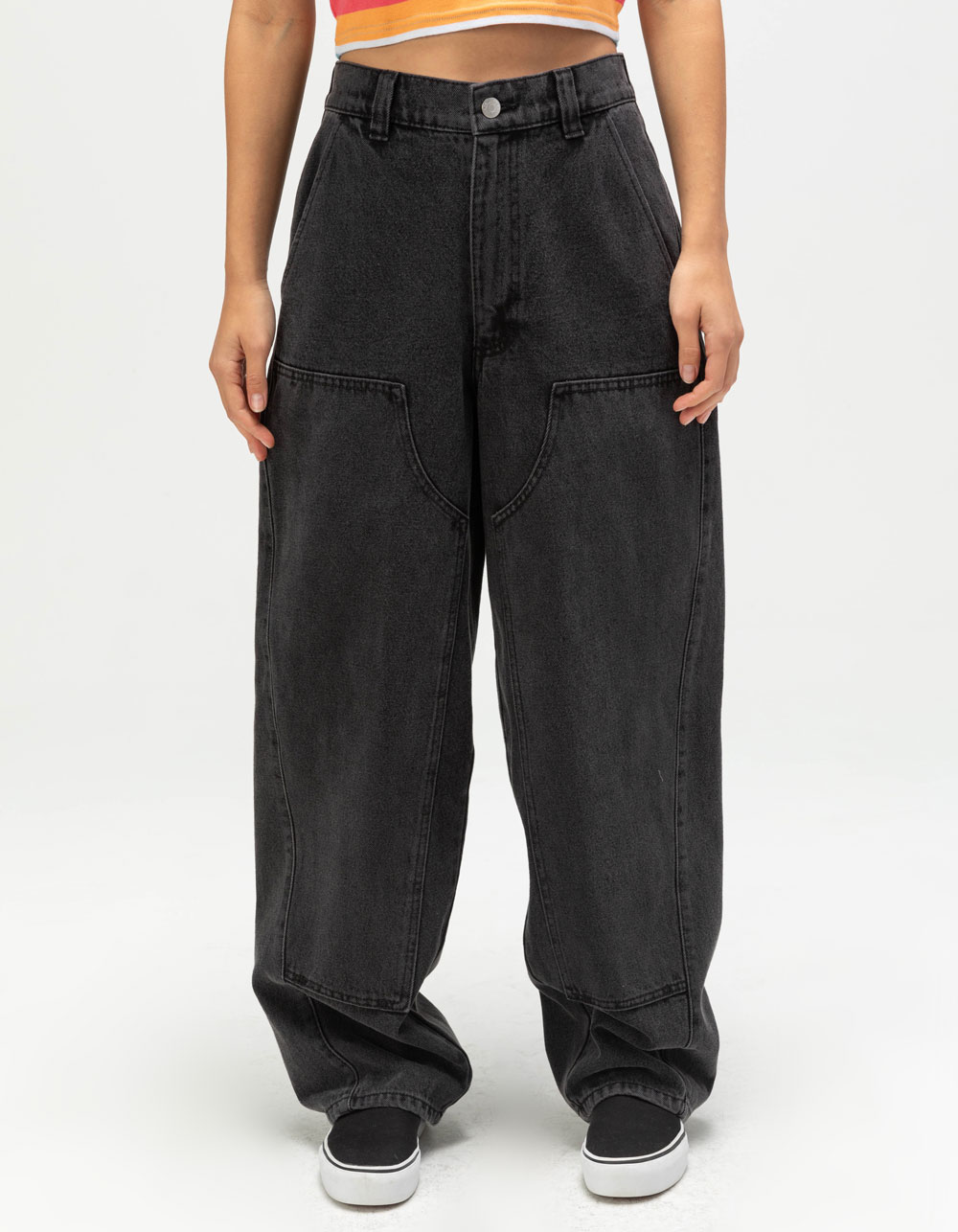 OBEY Leah II Womens Baggy Jeans