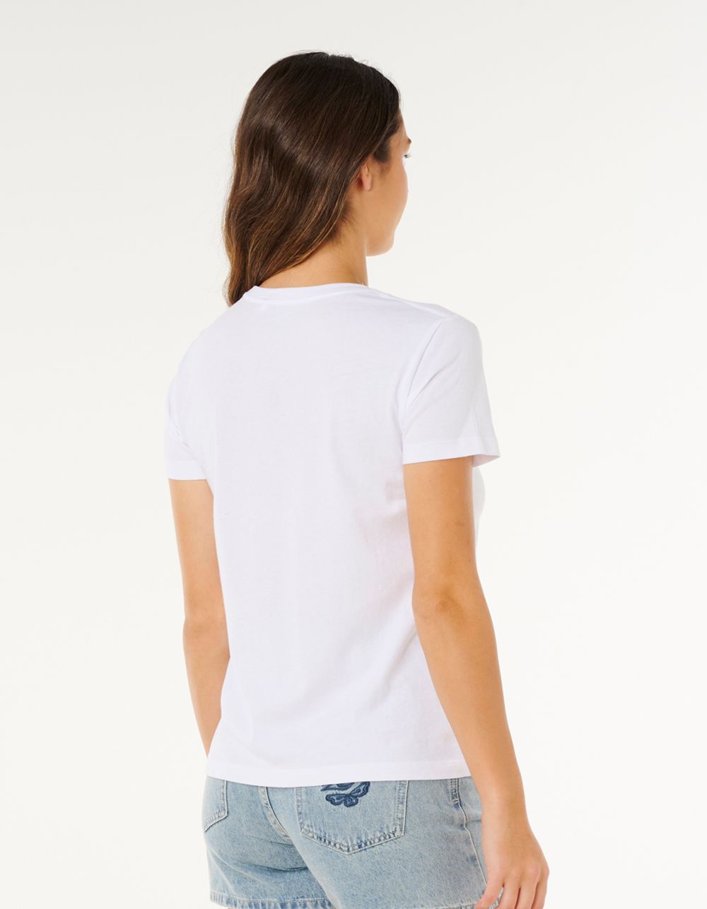 RIP CURL Sun Beams Womens Standard Tee - WHITE