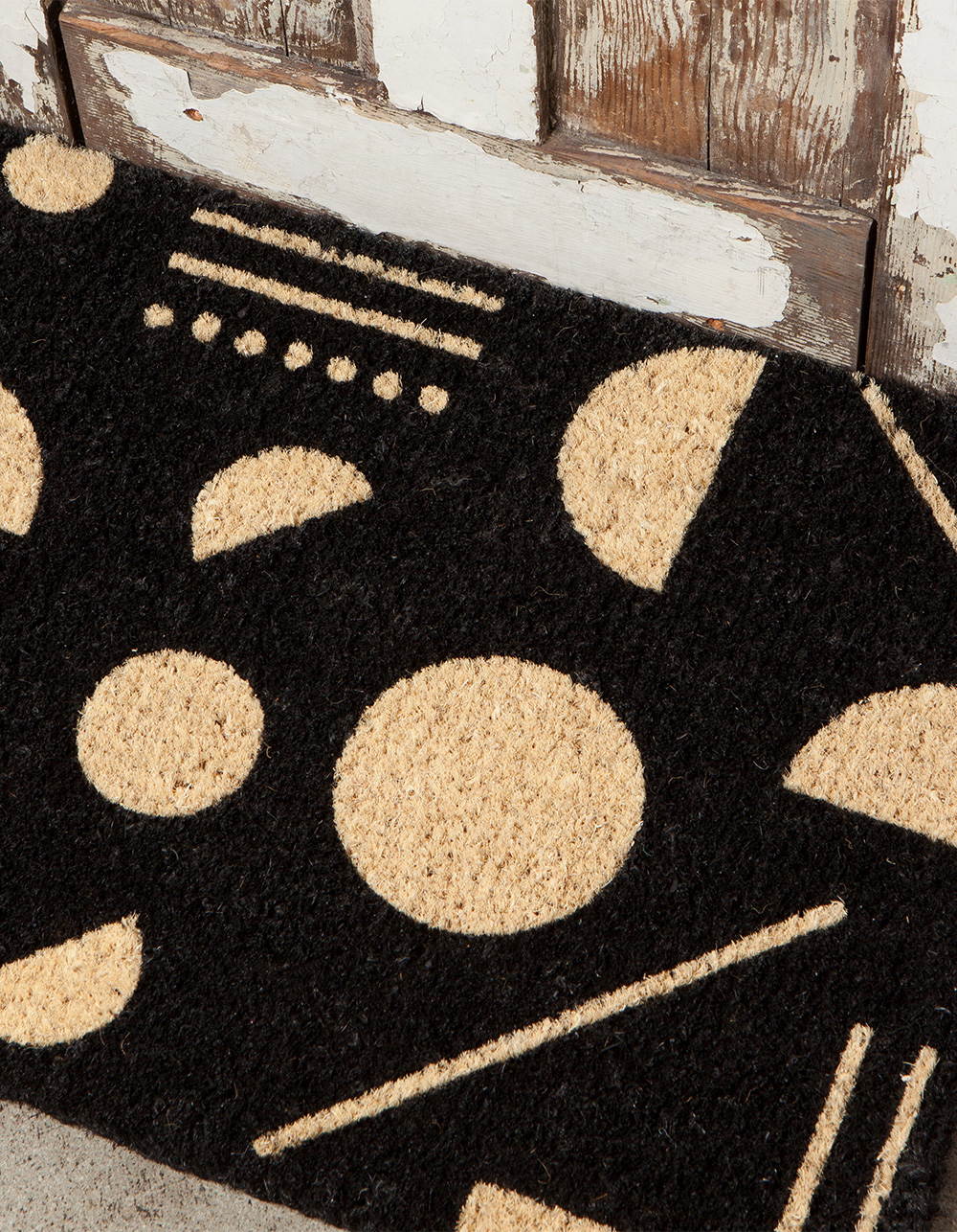 Domino Doormat - BLACK