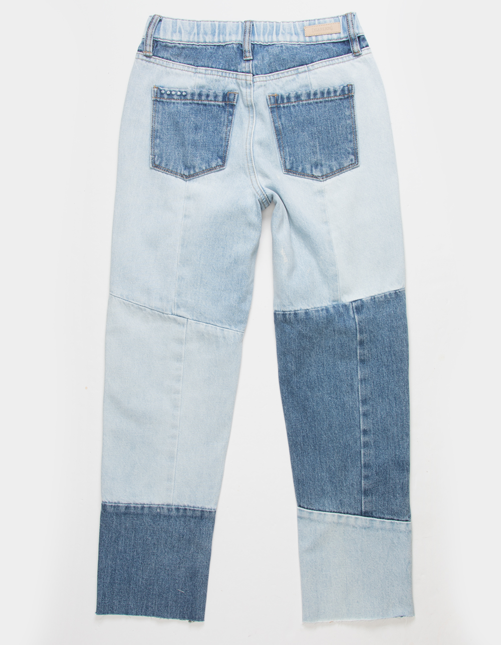 NYC Patchwork Girls Jeans - WASH |