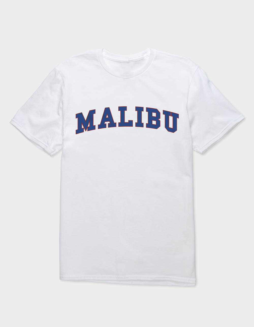 MALIBU Varsity Unisex Tee - WHITE