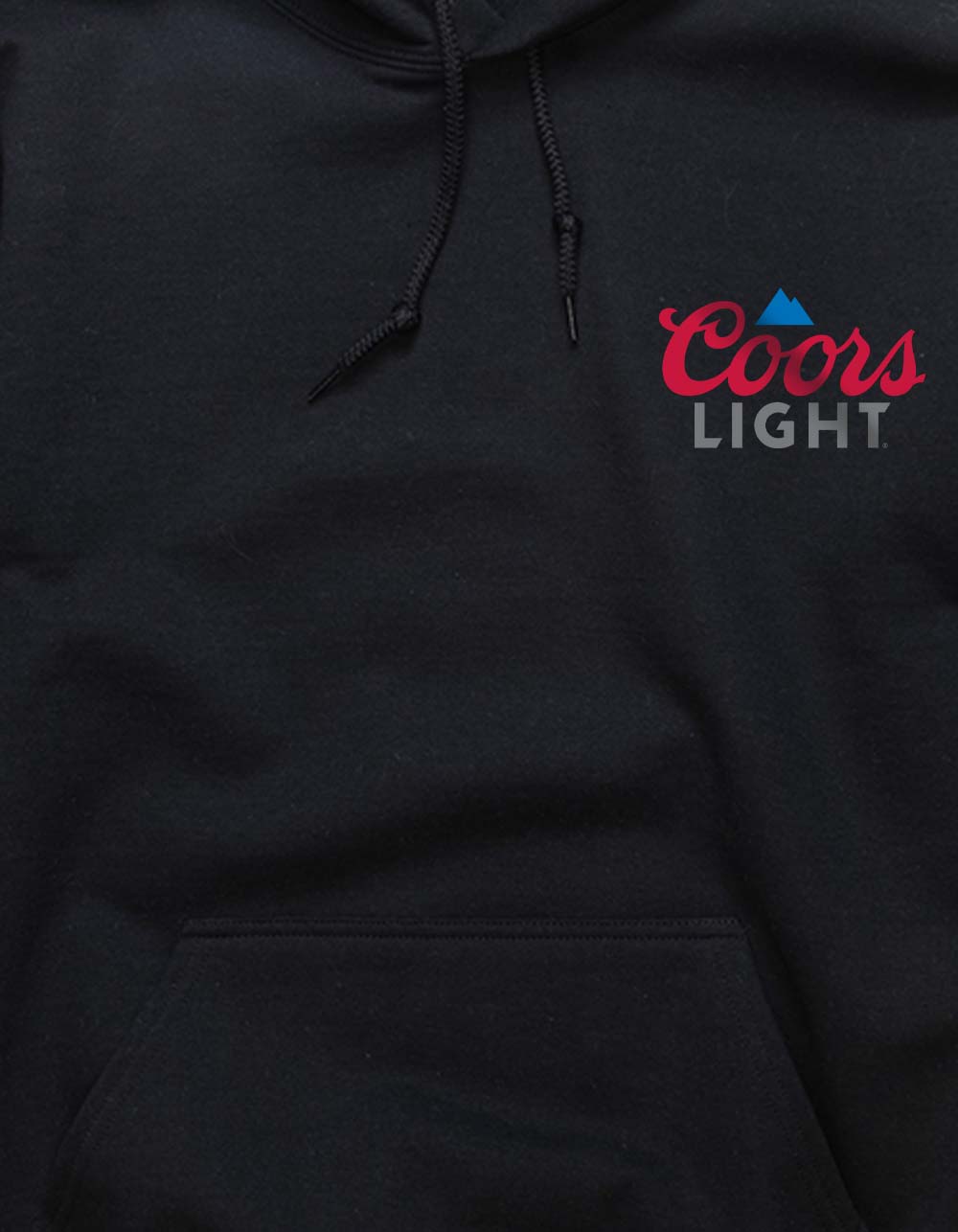 COORS Light For The Holidays Unisex Hoodie - BLACK