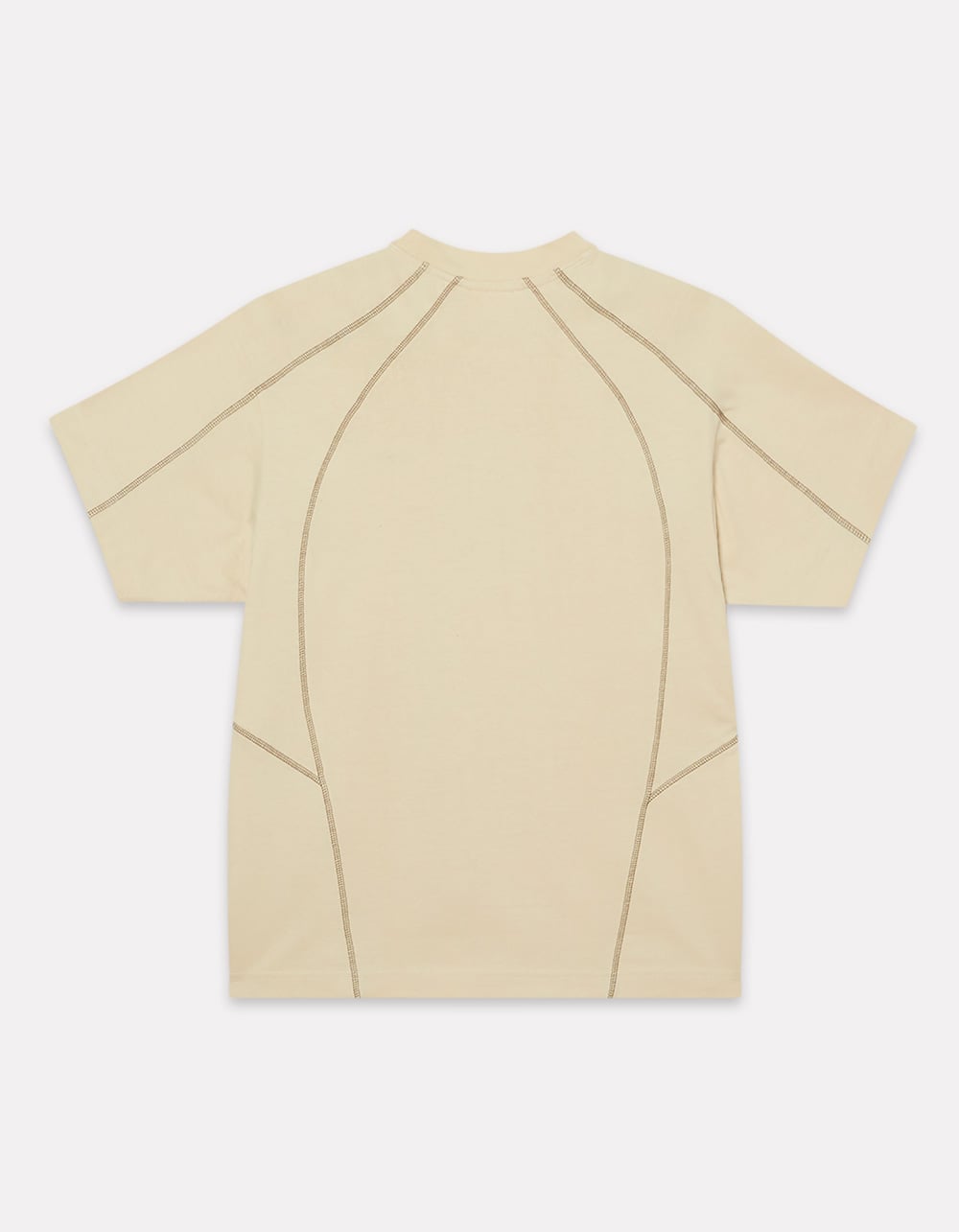 OBEY Contrast Stitch Mens Tee - CREAM