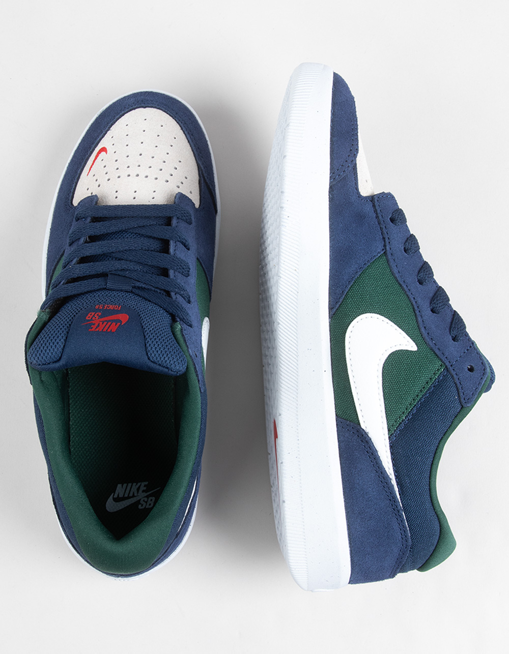 NIKE SB Force 58 Skate Shoes - NAVY COMBO