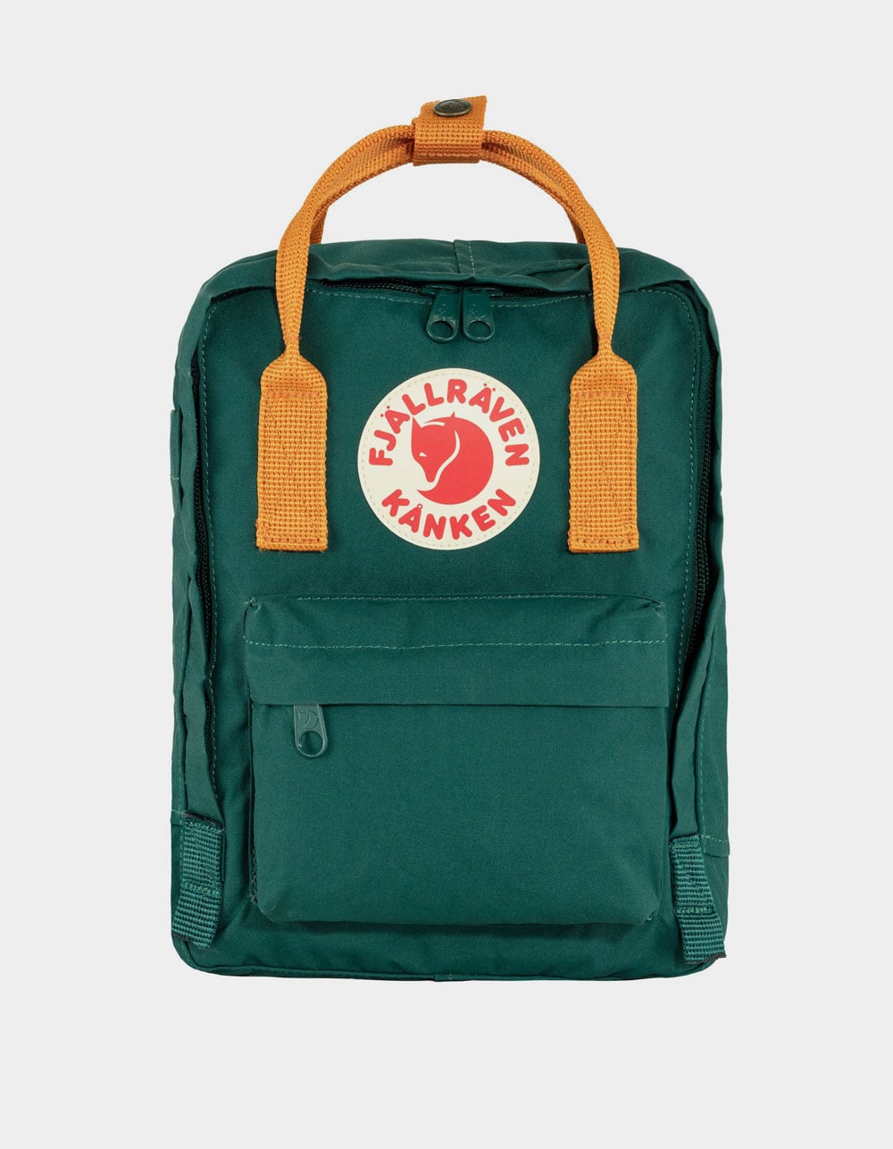 FJALLRAVEN Kånken Mini Backpack - GREEN COMBO