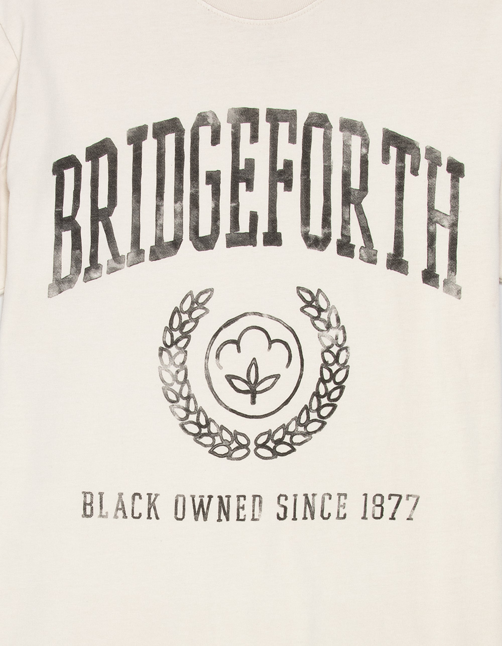 BRIDGEFORTH Seal Mens Tee - BONE