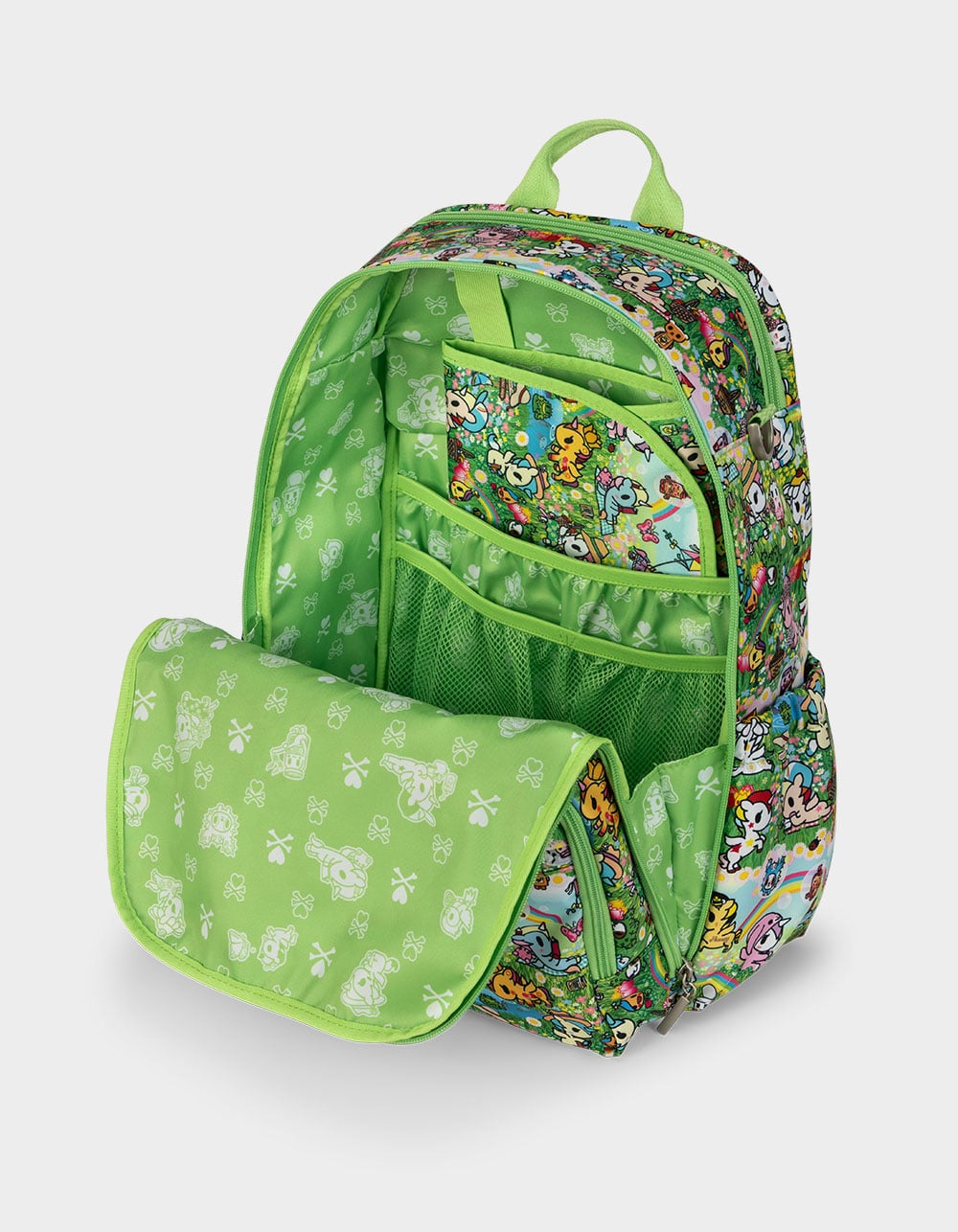 JUJUBE x tokidoki Meadow Blooms Zealous Backpack - LT GREEN