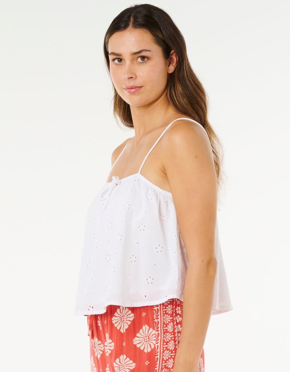 RIP CURL Oasis Womens Top - WHITE