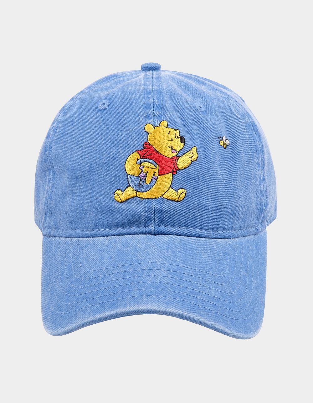 WINNIE THE POOH Embroidered Denim Cap - LIGHT BLUE