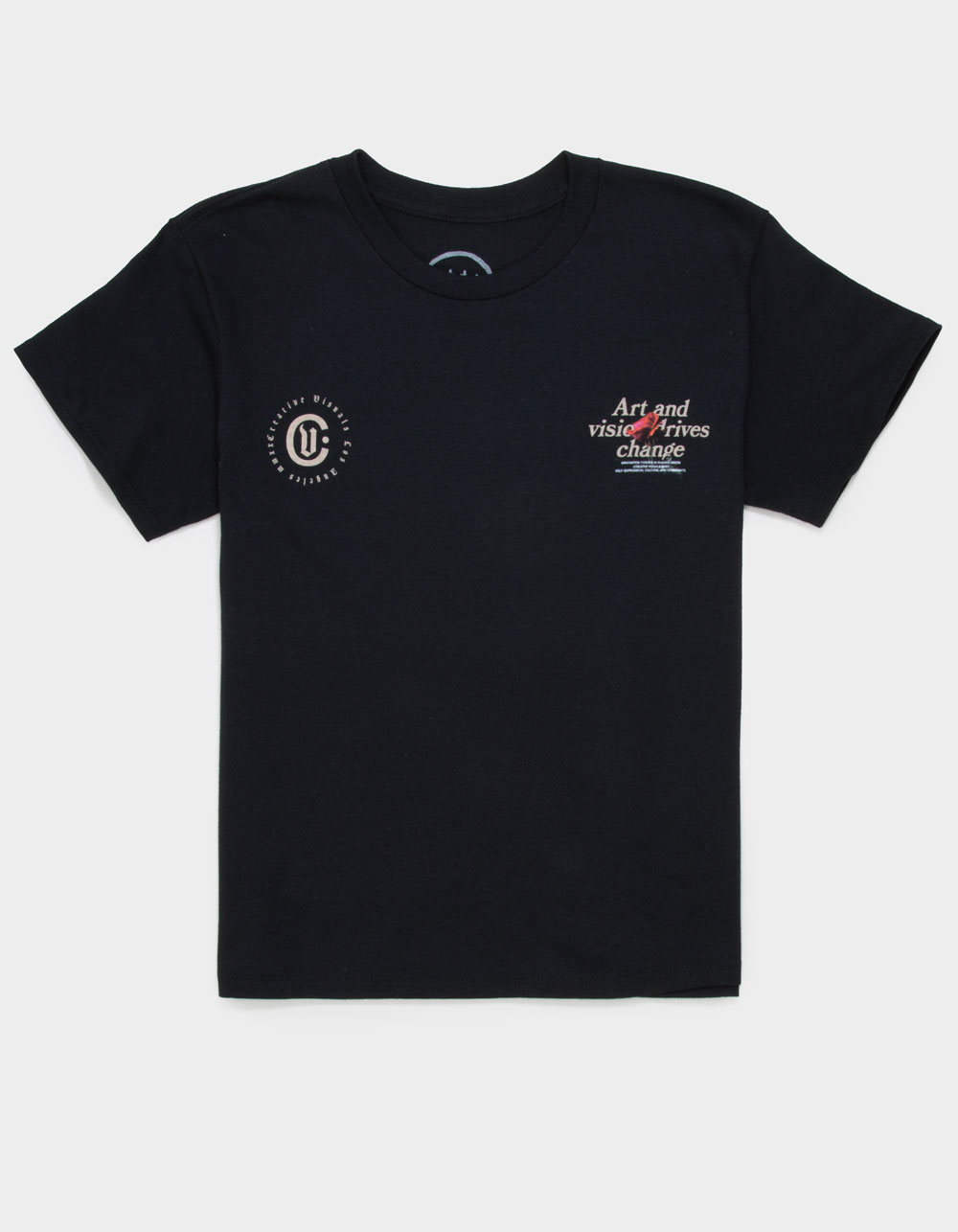 CVLA Art Drives Change Boys Tee - BLACK