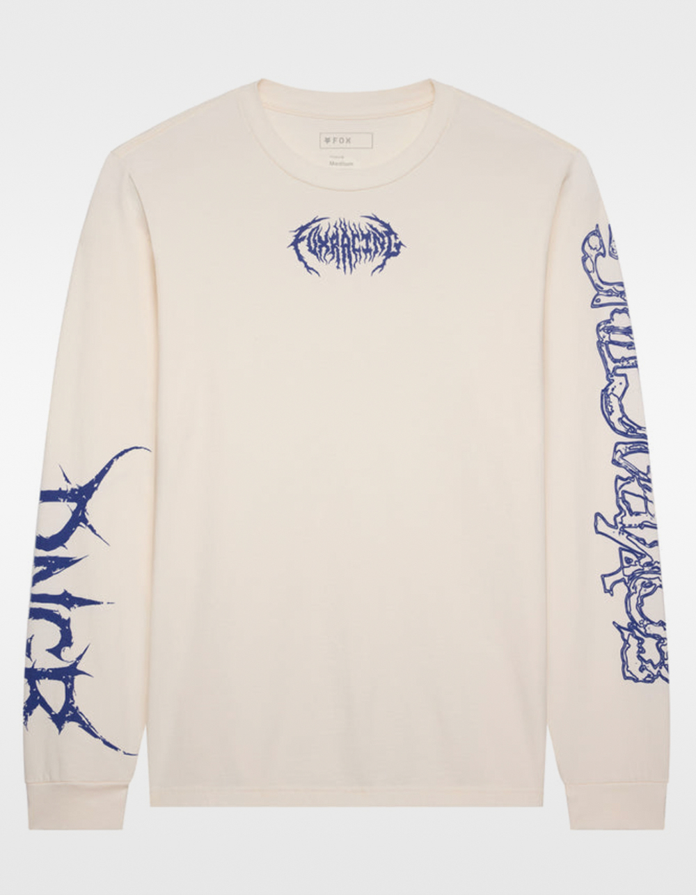 FOX DNGR 195 Mens Long Sleeve Tee - IVORY