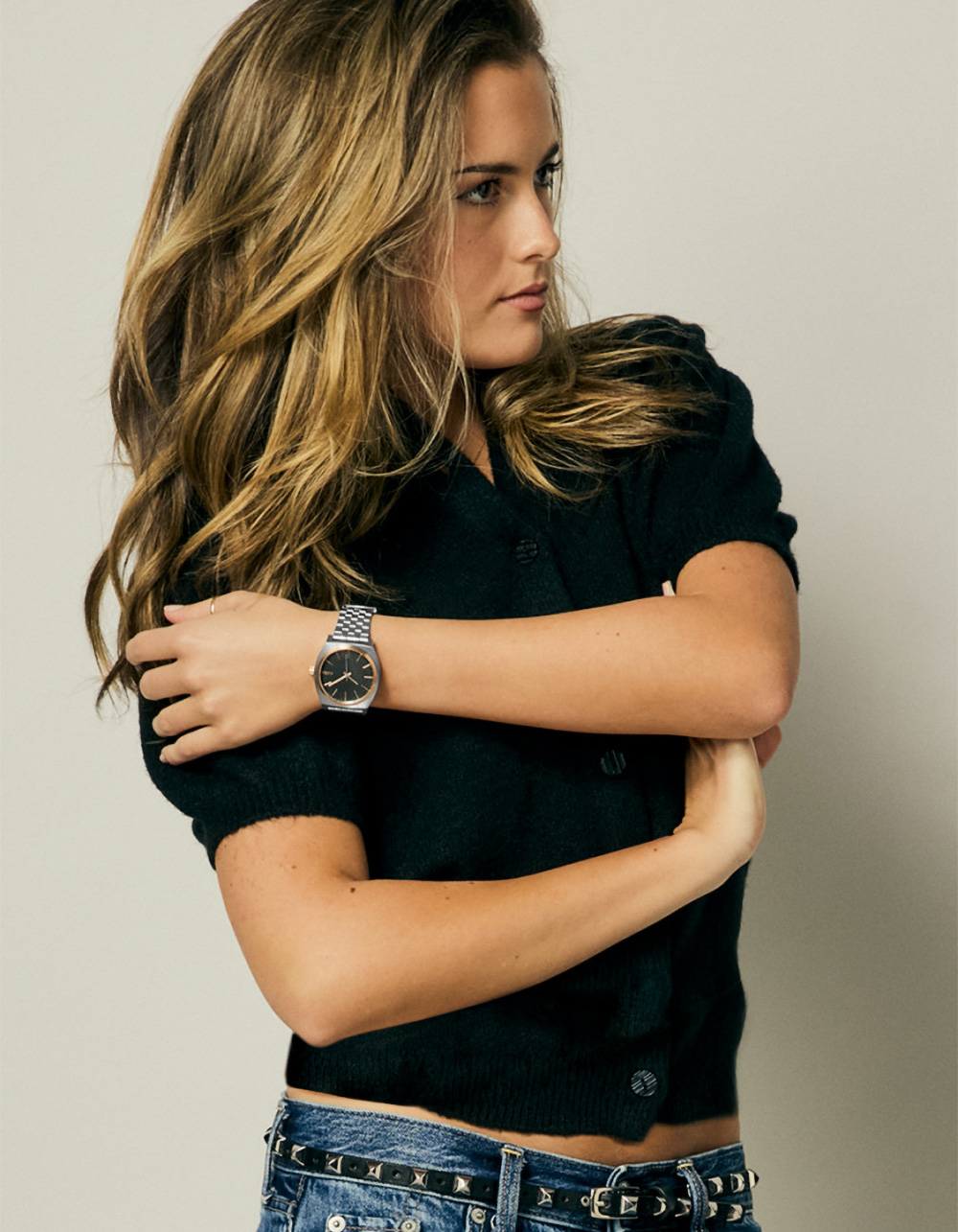 NIXON Time Teller Watch - SILVER