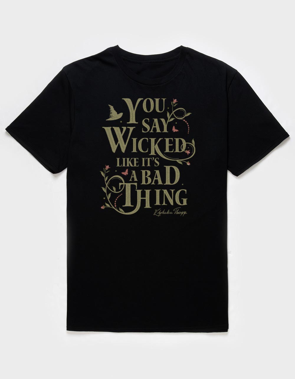 WICKED Like It's A Bad Thing Unisex Tee - BLACK
