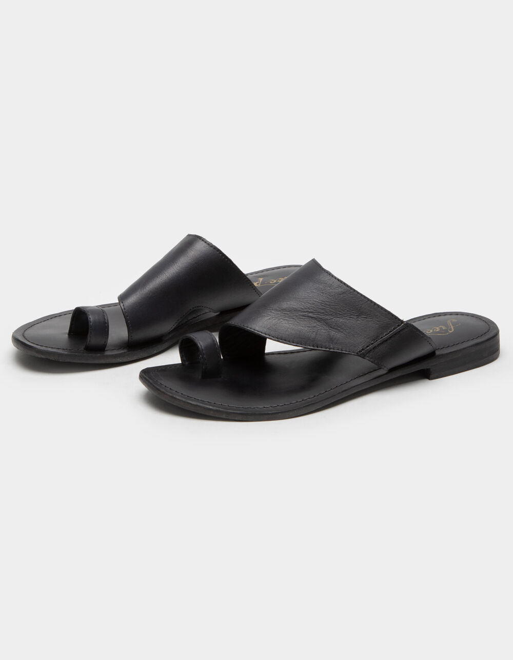 FREE PEOPLE Sant Antoni Womens Black Slide Sandals - BLACK | Tillys