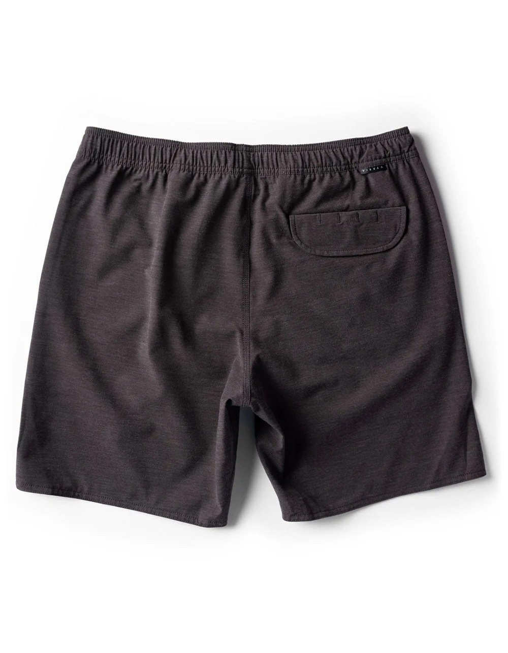 VISSLA Solid Sets Ecolastic Mens 17.5" Volley Shorts - BLACK