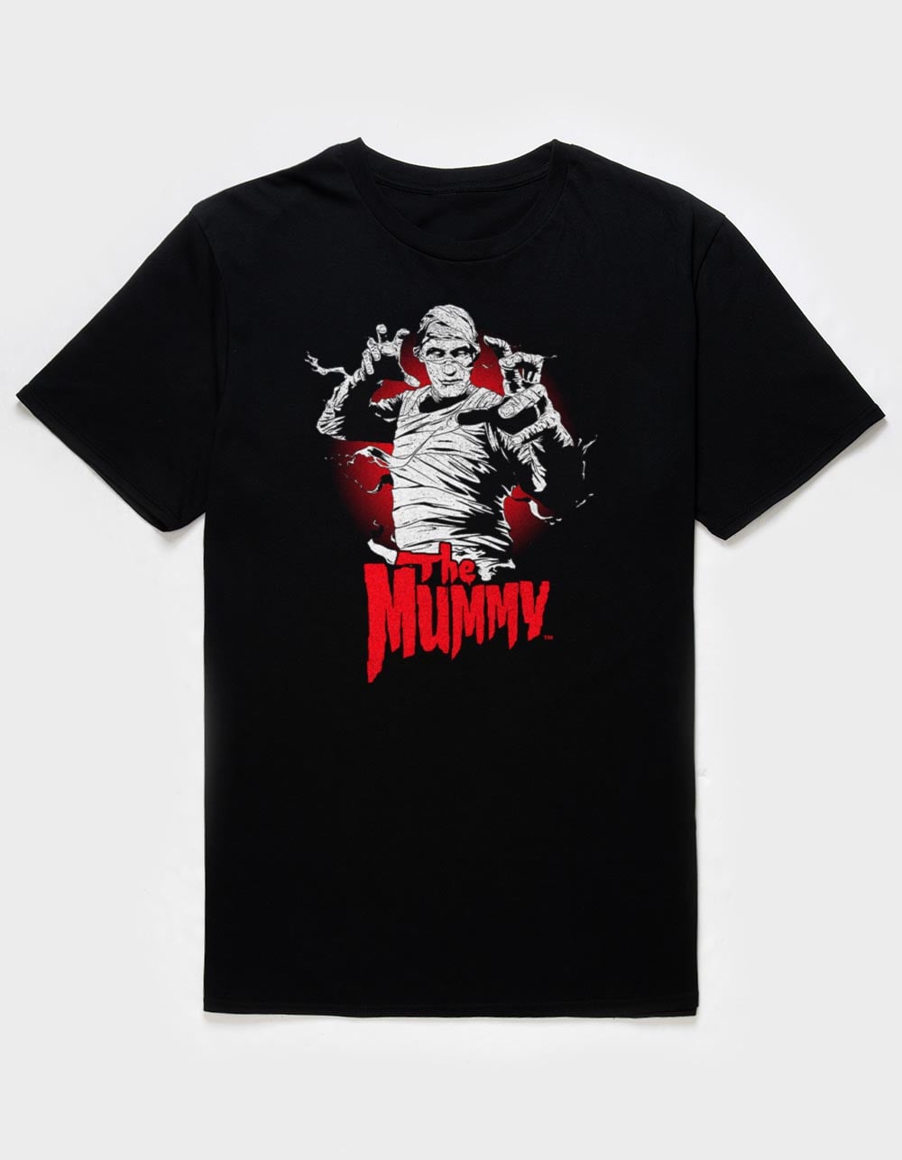 UNIVERSAL MONSTERS Red Mummy Unisex Tee - BLACK