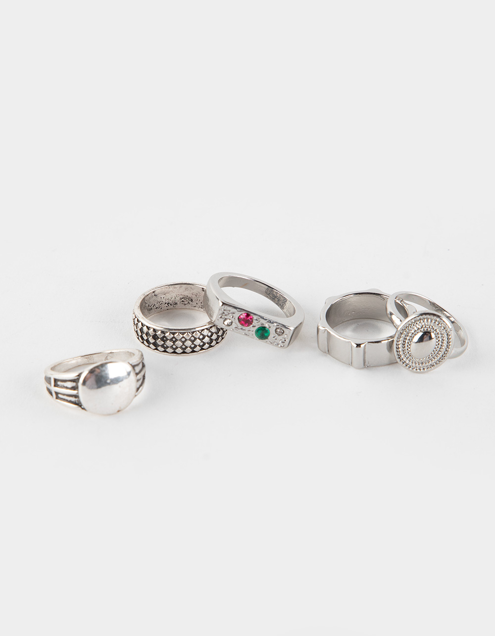 RSQ 5 Piece Ring Set