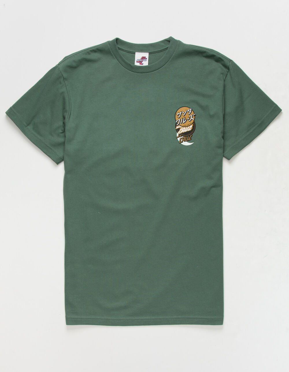 SANTA CRUZ Group Dot Eco Mens Forest T-Shirt - FOREST | Tillys