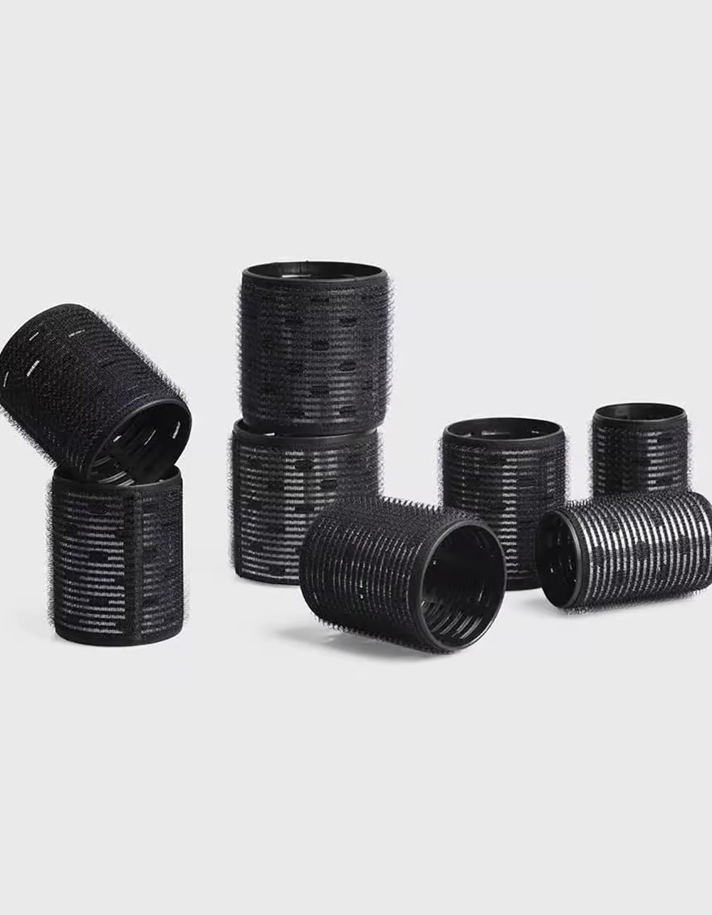 KITSCH Ceramic Hair Roller 8pc Variety Pack BLACK Tillys