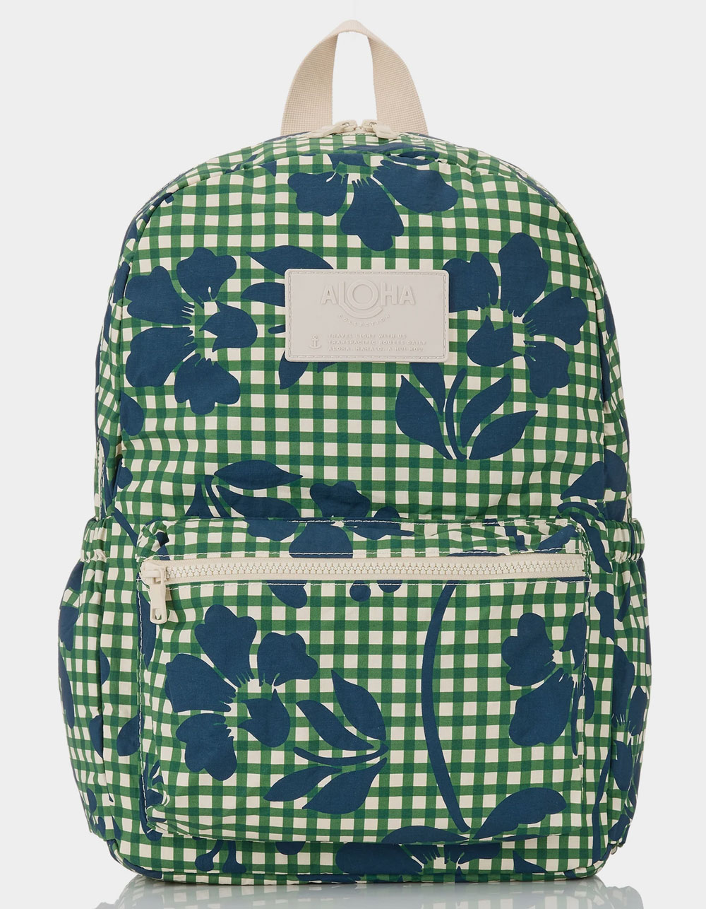 ALOHA Collection Picnic Fleur Keep It Light Backpack - GREEN COMBO