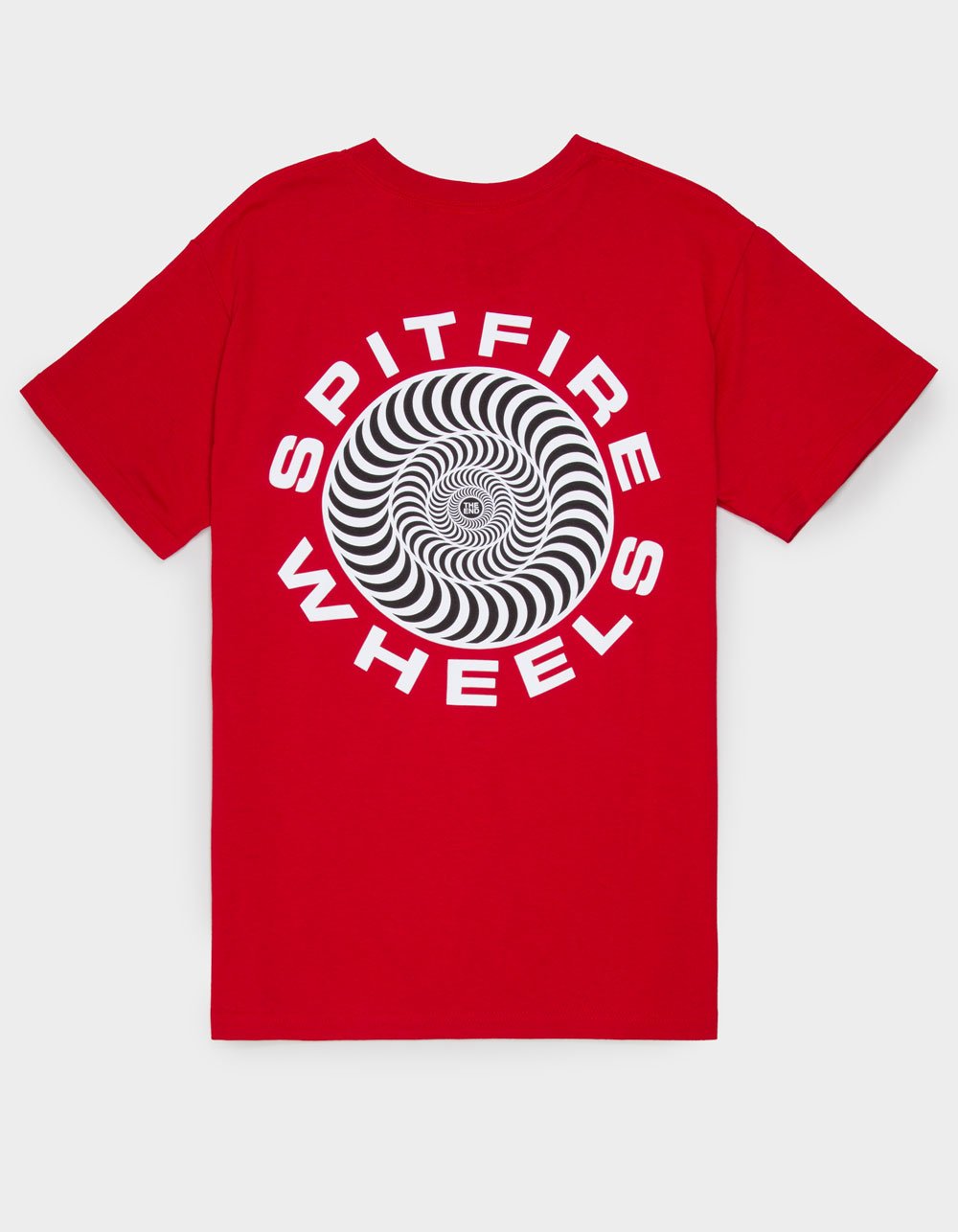 SPITFIRE Classic 87 Swirl Mens Tee - RED