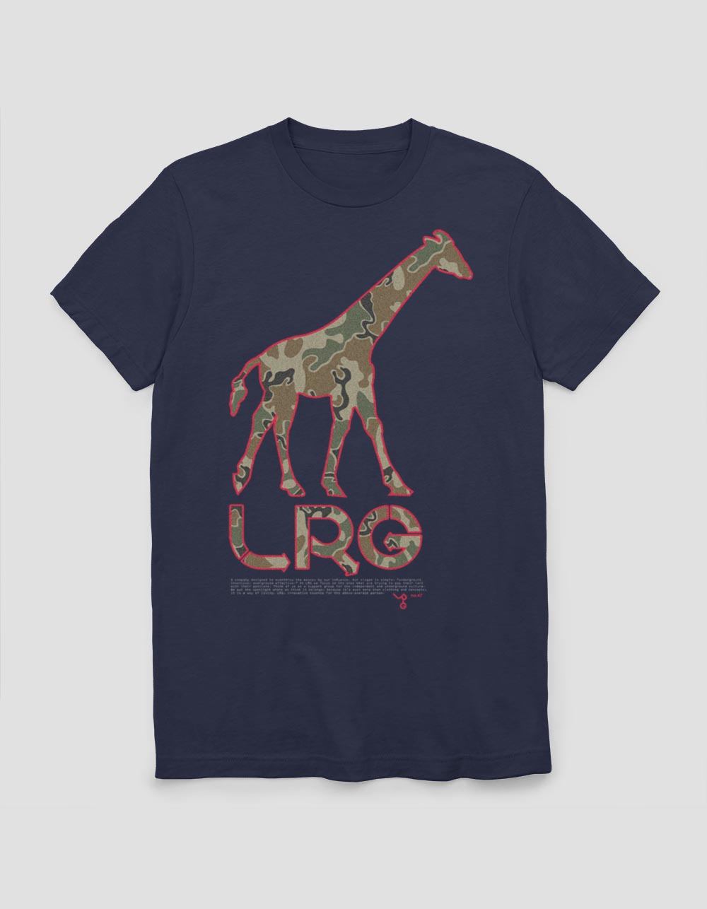 LRG Camo Giraffe Unisex Tee