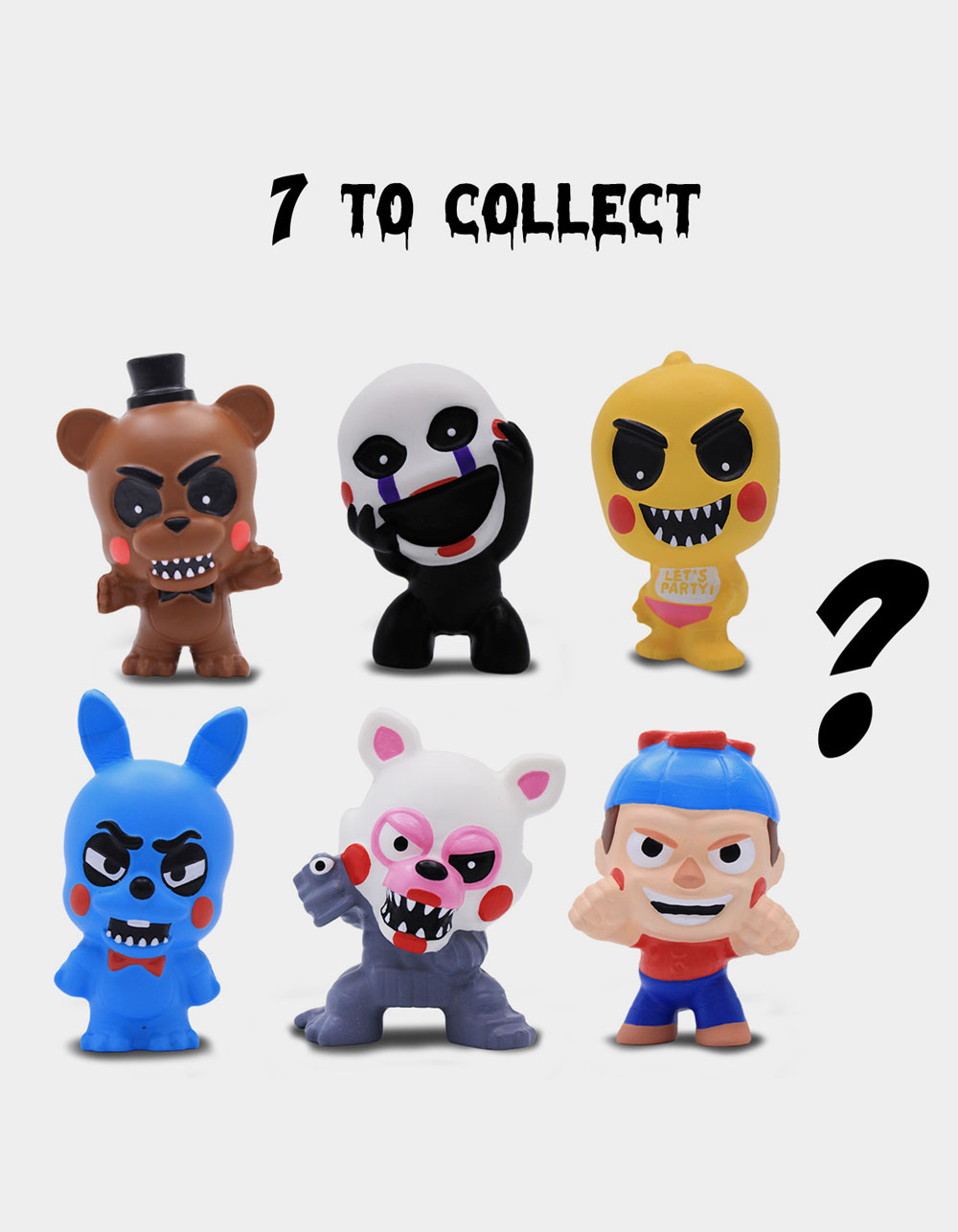 FIVE NIGHTS AT FREDDY'S Squishme Figure Blind Bag - ASST