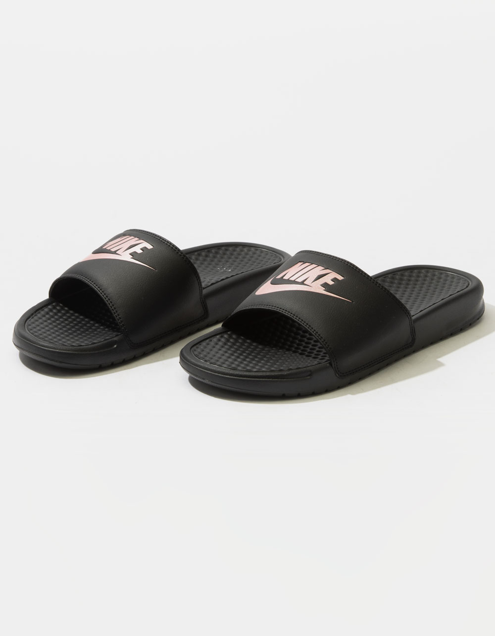 Womens Slide Sandals - BLACK COMBO Tillys