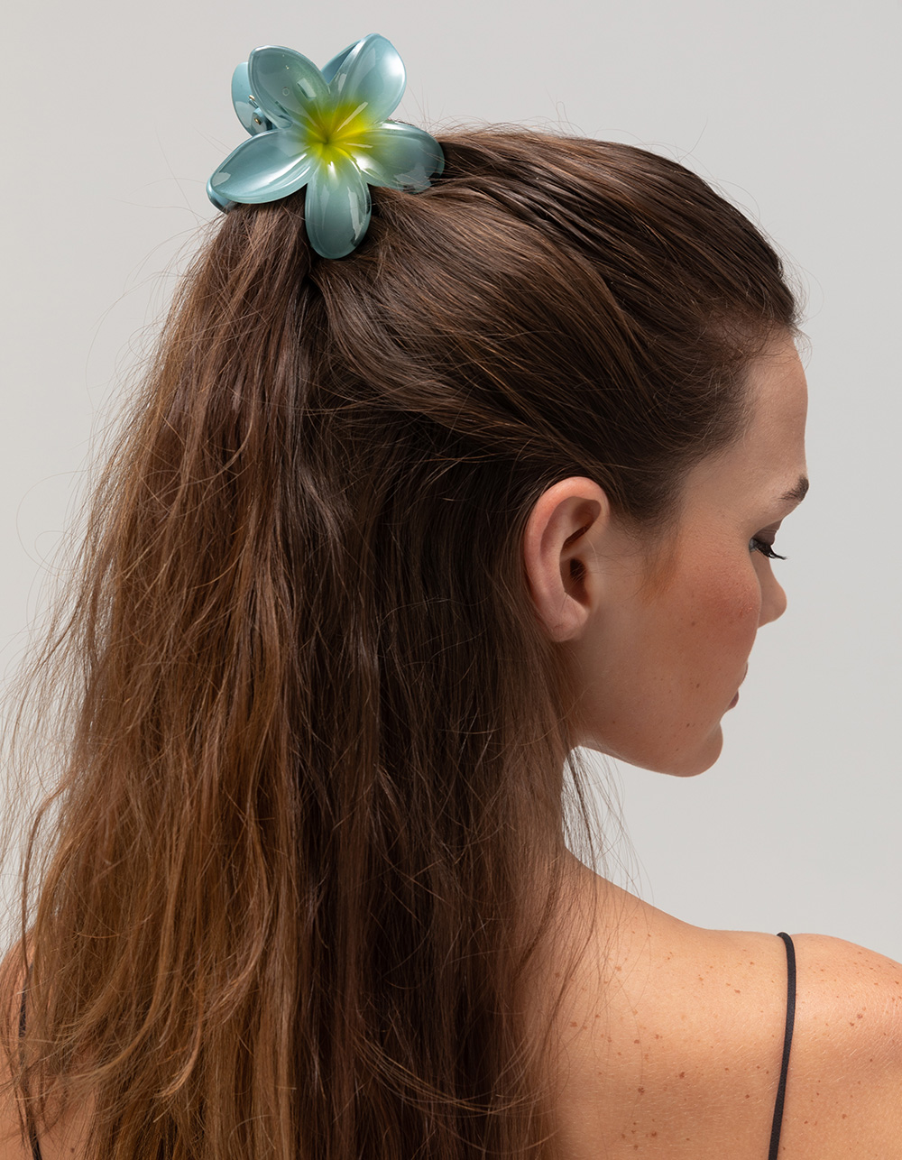 FULL TILT Hawaiian Floral Claw Hair Clip