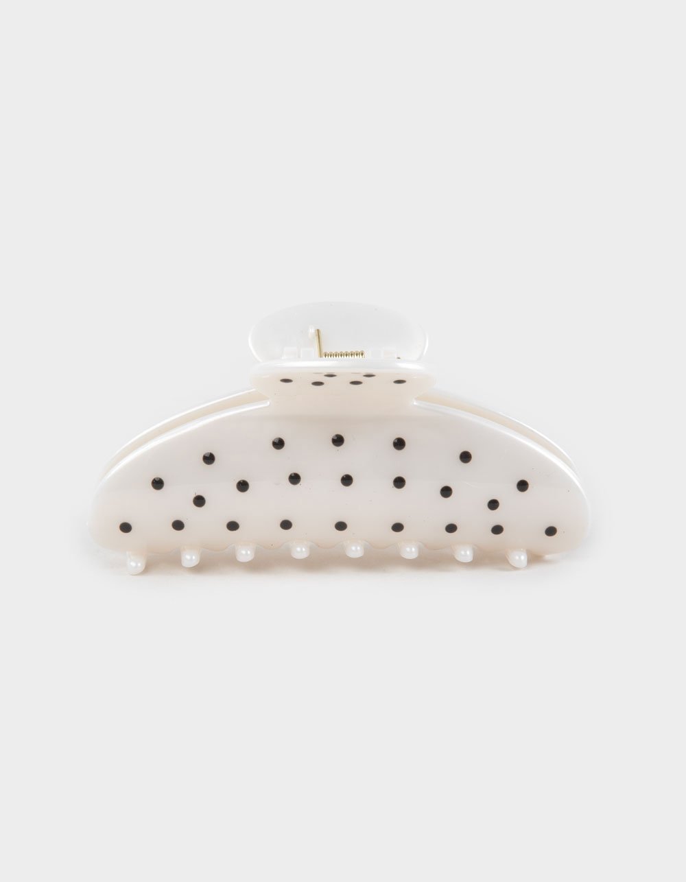 FULL TILT Polka Dot Plastic Hair Clip