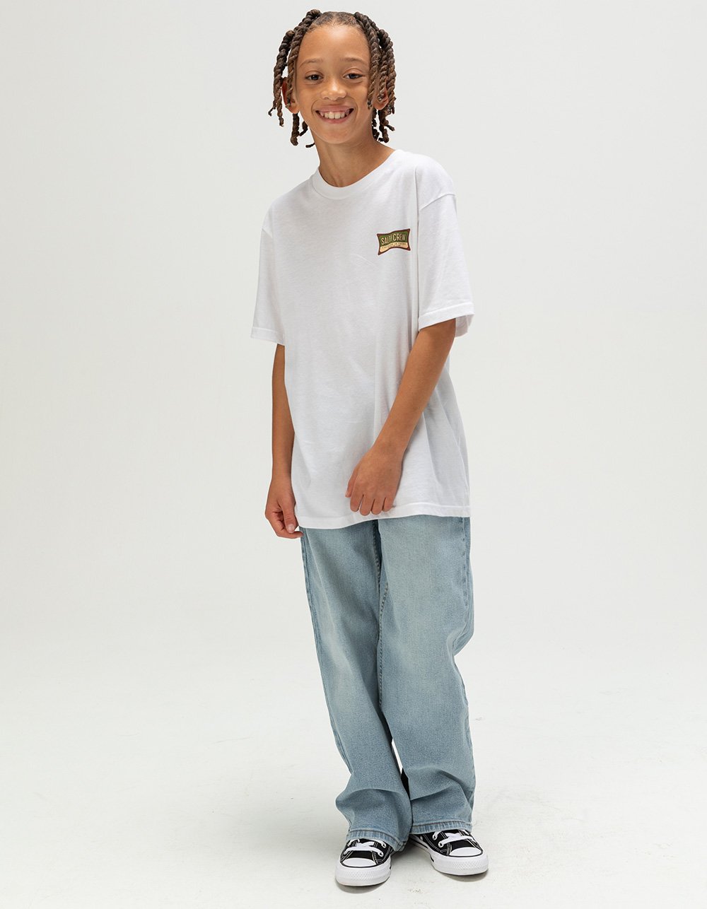 RSQ Boys Loose Fit Jeans - LIGHT WASH